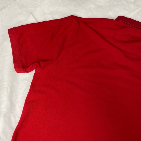 IZOD Heritage Red Polo Casual Golf Streetwear - Picture 8 of 13